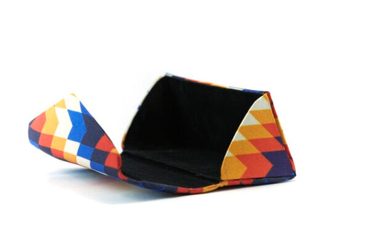 Abstract Multicolor Pattern Hard Cover for Sunglasses