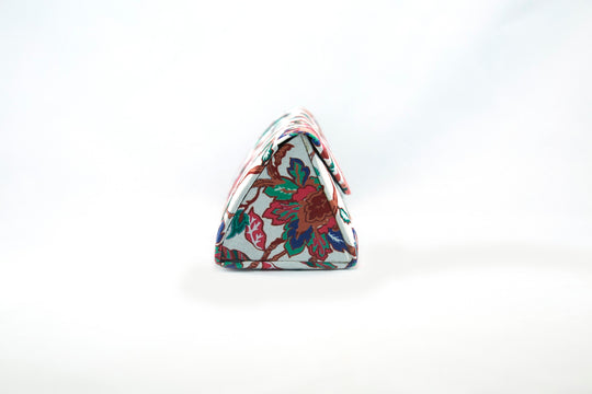White Floral Pattern Hard Cover for Sunglasses