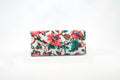 White Floral Pattern Hard Cover for Sunglasses
