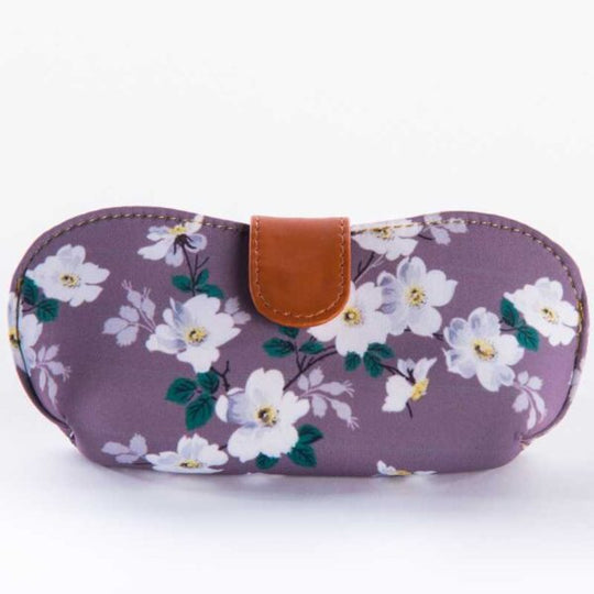 Jasmine Floral Grey Soft Cover for Sunglasses