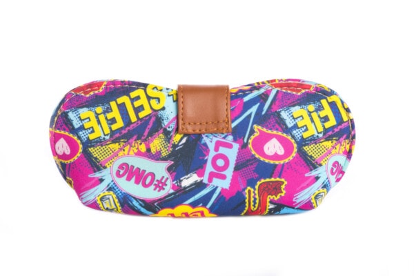 Millennial Slang Theme Soft Cover for Sunglasses