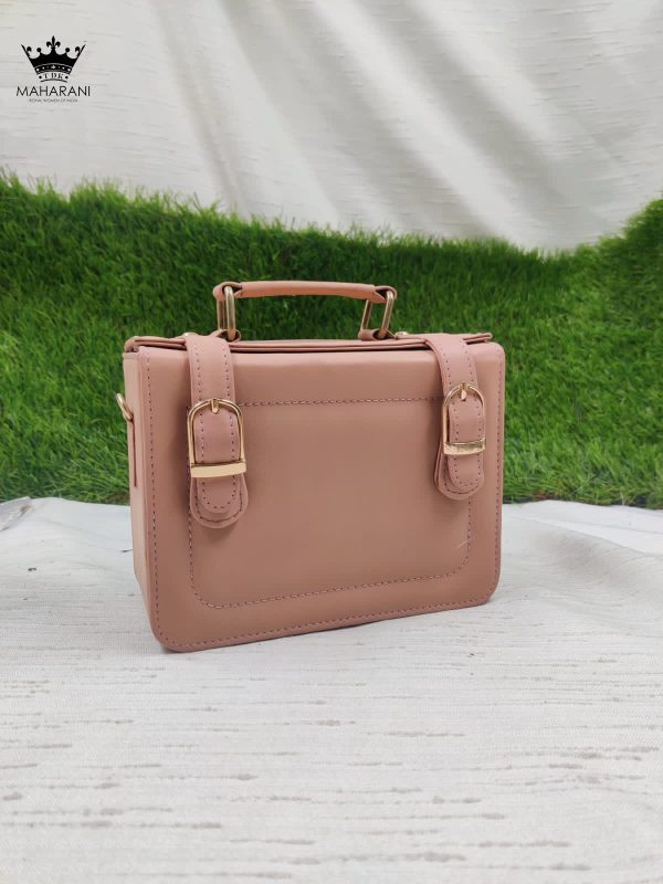 Beige Madame Briefcase Handbag