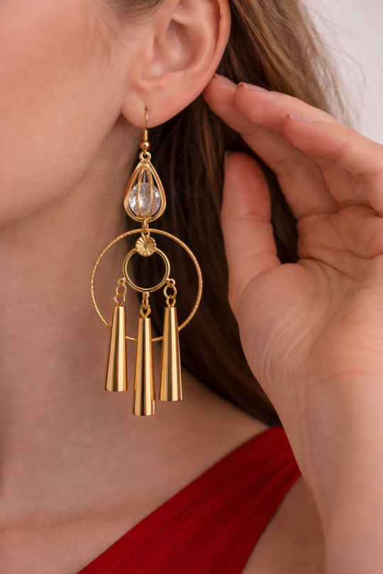 Gold Women’s Fashion Earrings