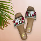 Crochet Embroidery Women’s Flats