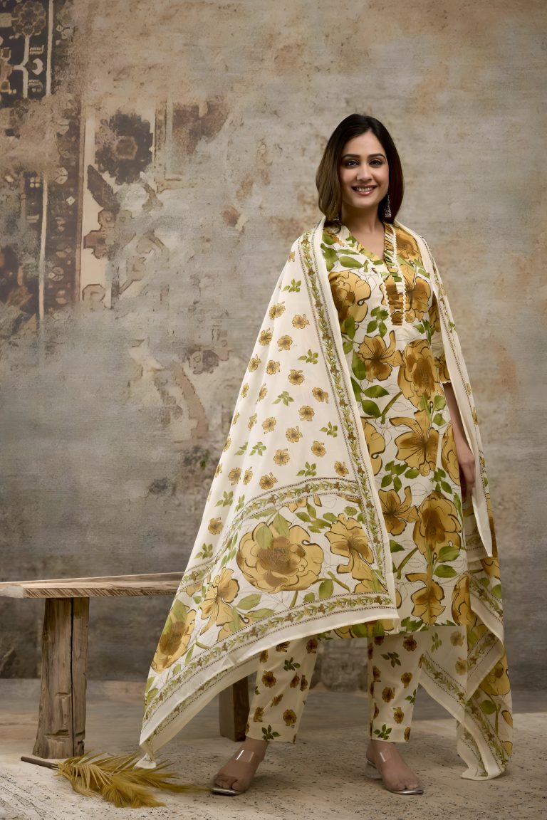 Floral Printed Women’s Salwar Set