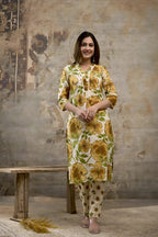 Floral Printed Women’s Salwar Set