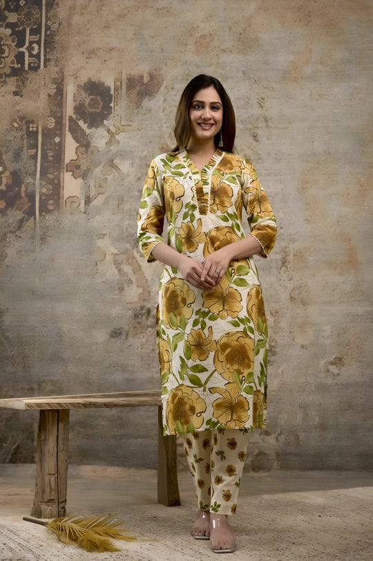 Floral Printed Women’s Salwar Set