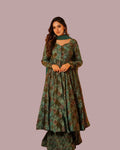 Peacock Green Digital Printed Women’s Salwar Set
