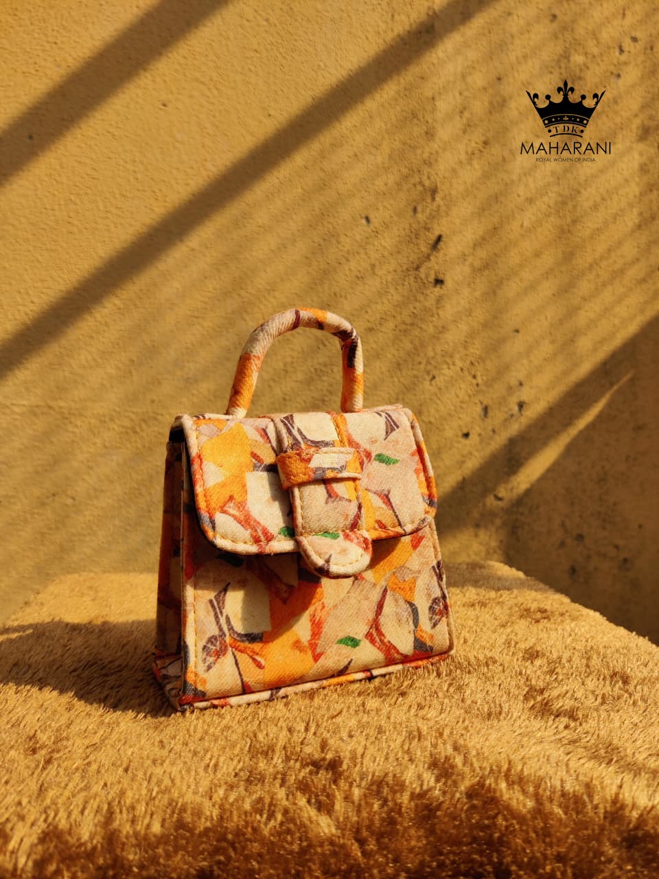 Multicoloured Mini Chic Box Tote Bag