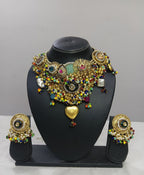 Mehrika Multicolour Heritage Necklace Set