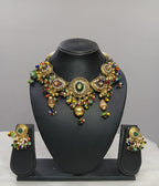 Aavira Royal Bead Necklace Set