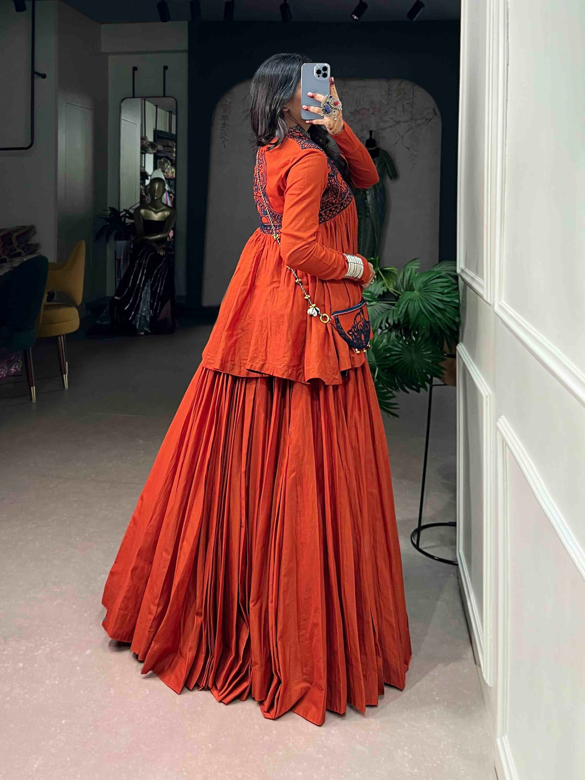 Mehr Rust Flared Ethnic Set