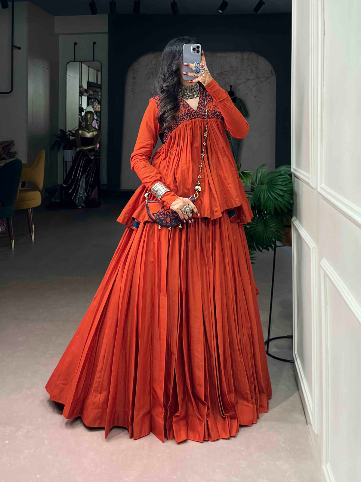 Mehr Rust Flared Ethnic Set