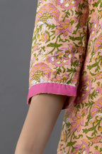 Multicoloured Jaipuri Print Salwar Set