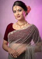 Multicoloured Stonework With Pearls Jewellery Set