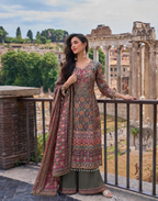 Green Multi Embroidery With Mirror Work Salwar Set