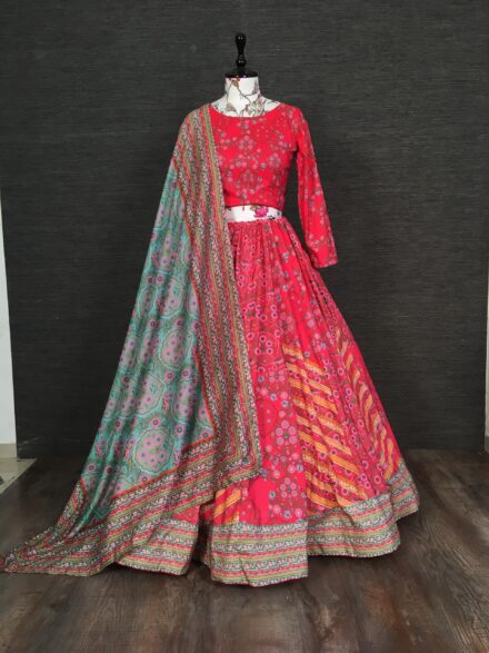 red simple lehenga designs – Page 6 – Joshindia