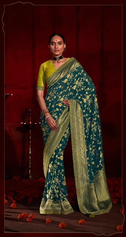 Patola Silk Swarovski Work Saree - SR5417064