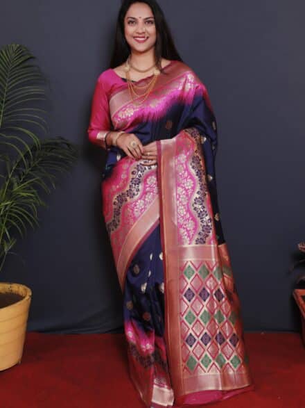 Maharashtrian Kathpadar (Paithani) Sarees From Rs.2250 to Rs.12500