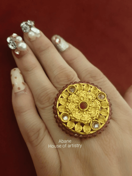 Jodha on sale ring artificial