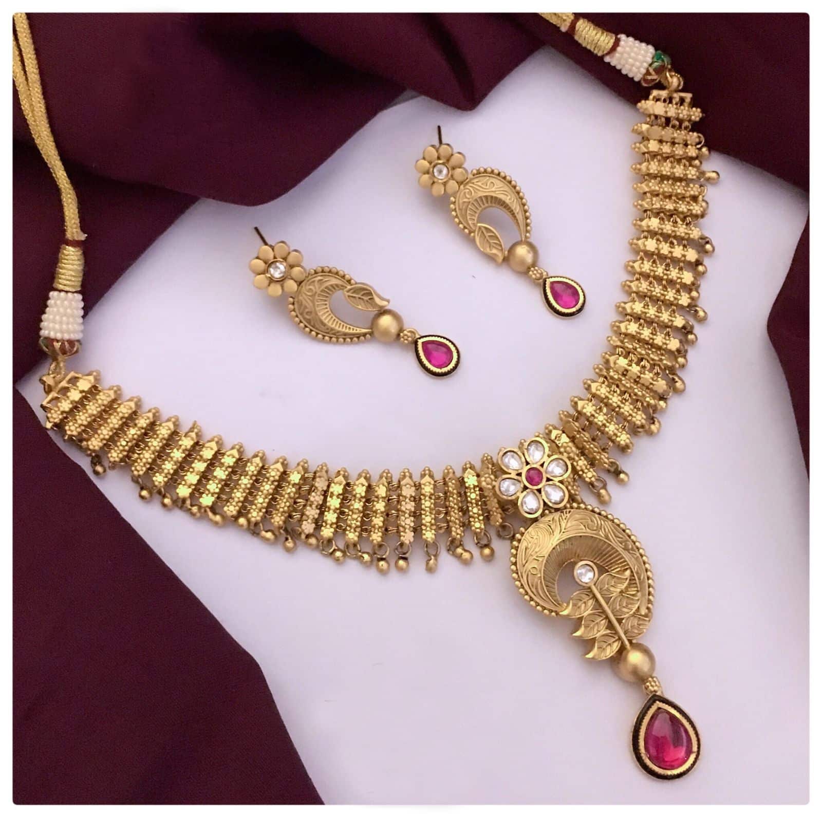 Imitation jadtar jewellery sale