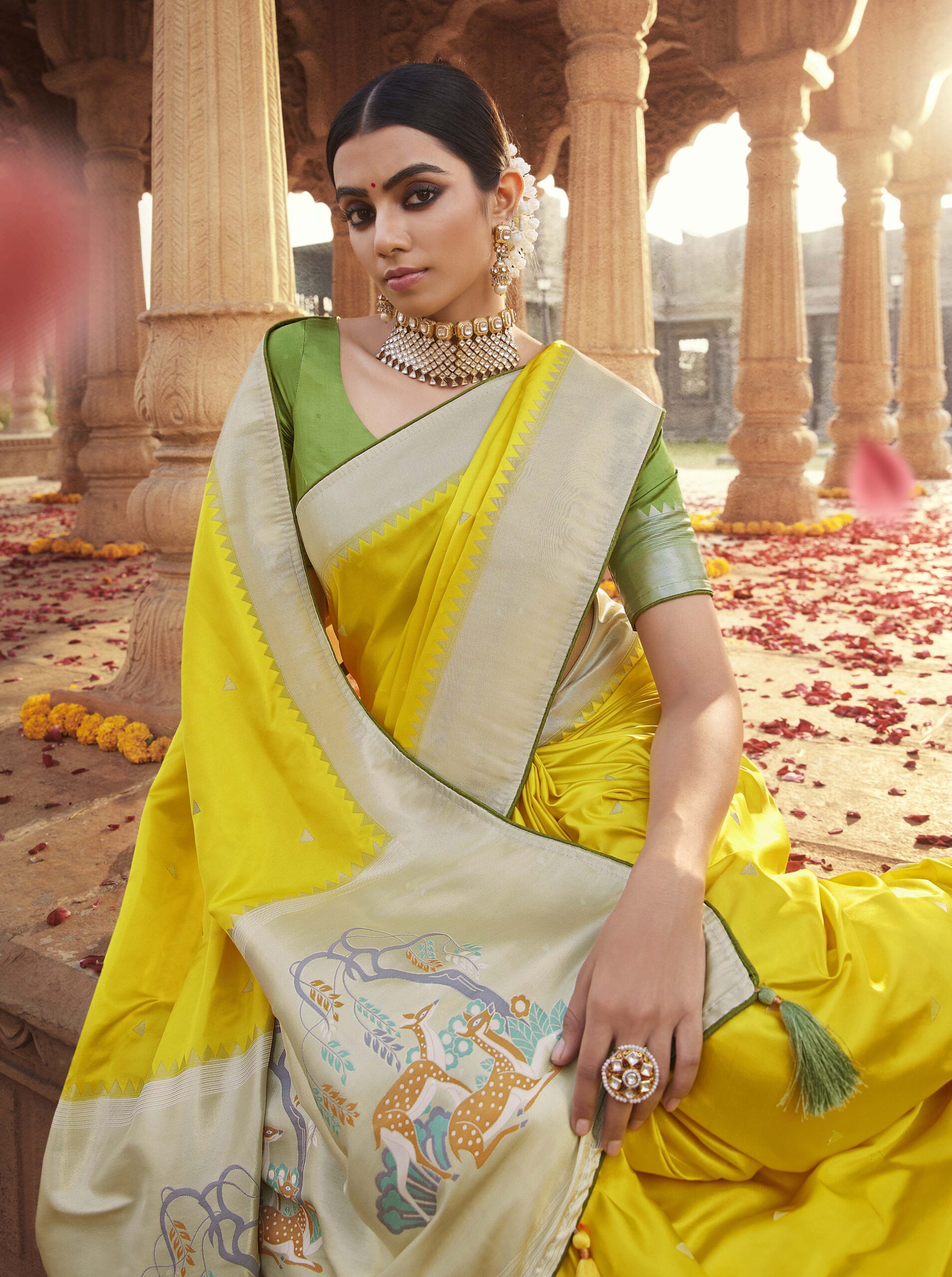 PAKHI- Handcrafted Mulmul Sarees – BRIJ BARI