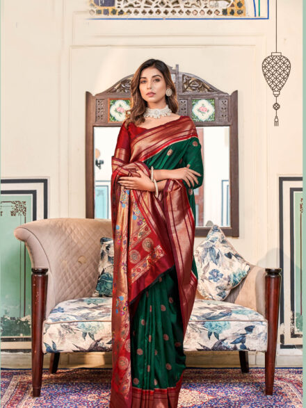 181121 paithani silk saree